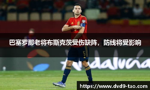 巴塞罗那老将布斯克茨受伤缺阵，防线将受影响