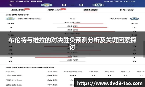 布伦特与维拉的对决胜负预测分析及关键因素探讨